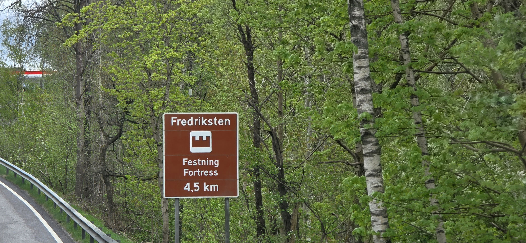 ...und fahren nach Halden...