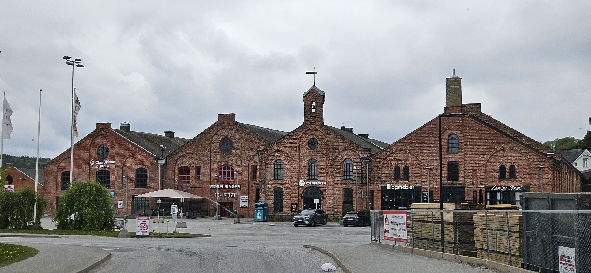 Gleich sind wir auf dem Stellplatz