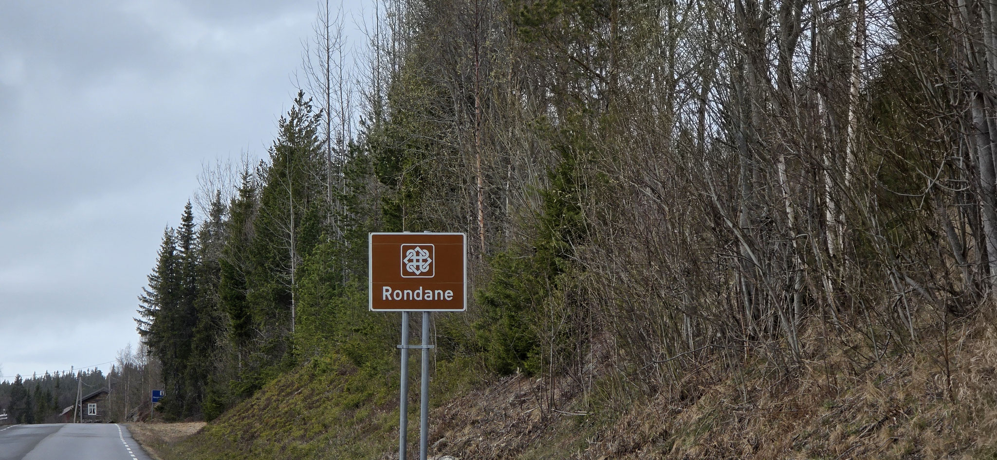 Abzweiger Rondane-Hochebene