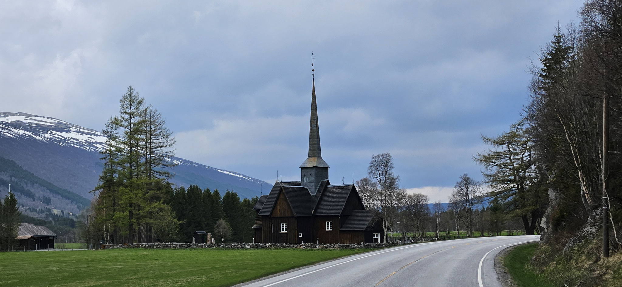 Die Kirchen in Norwegen sind immer unterschiedlich schön
