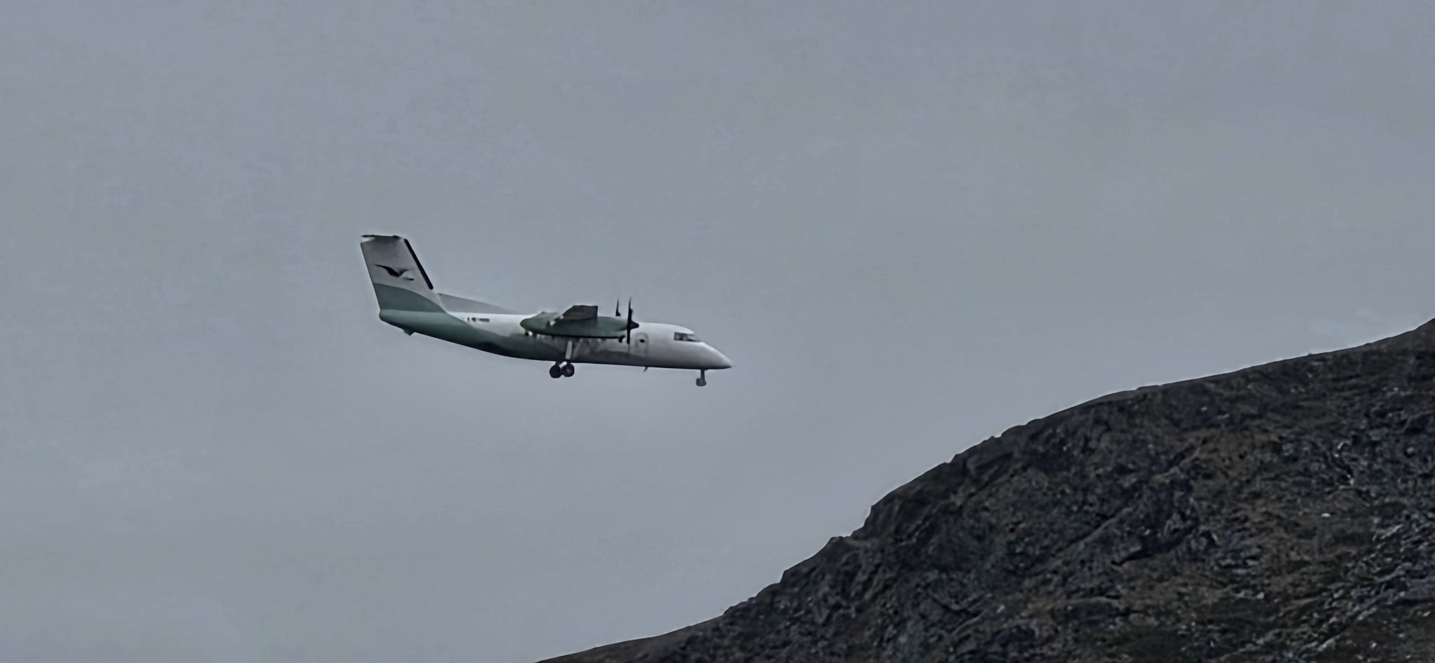 Ab und zu landet ein Flugzeug