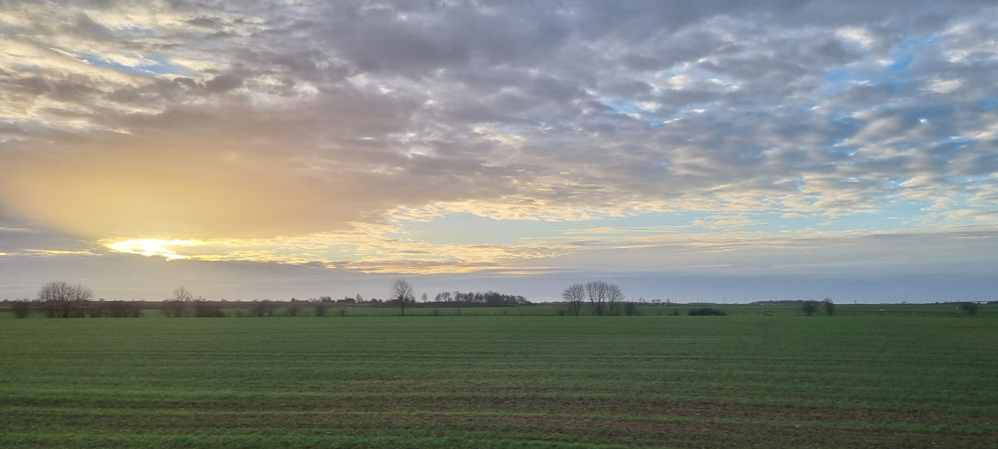 Morgenstimmung nach der Abfahrt