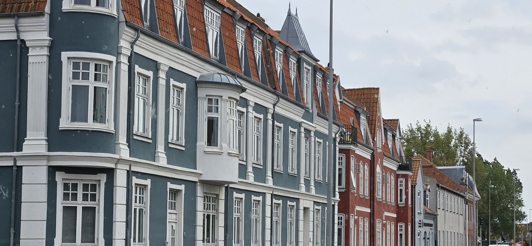 Schon sind wir in Korsør...