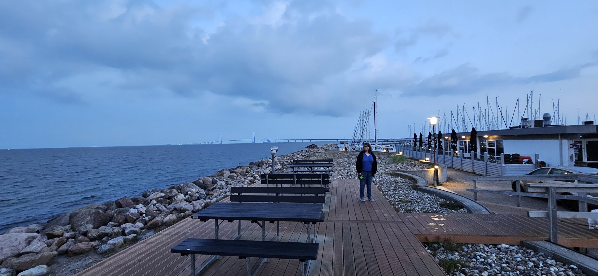 ...und der Spaziergang am Hafen