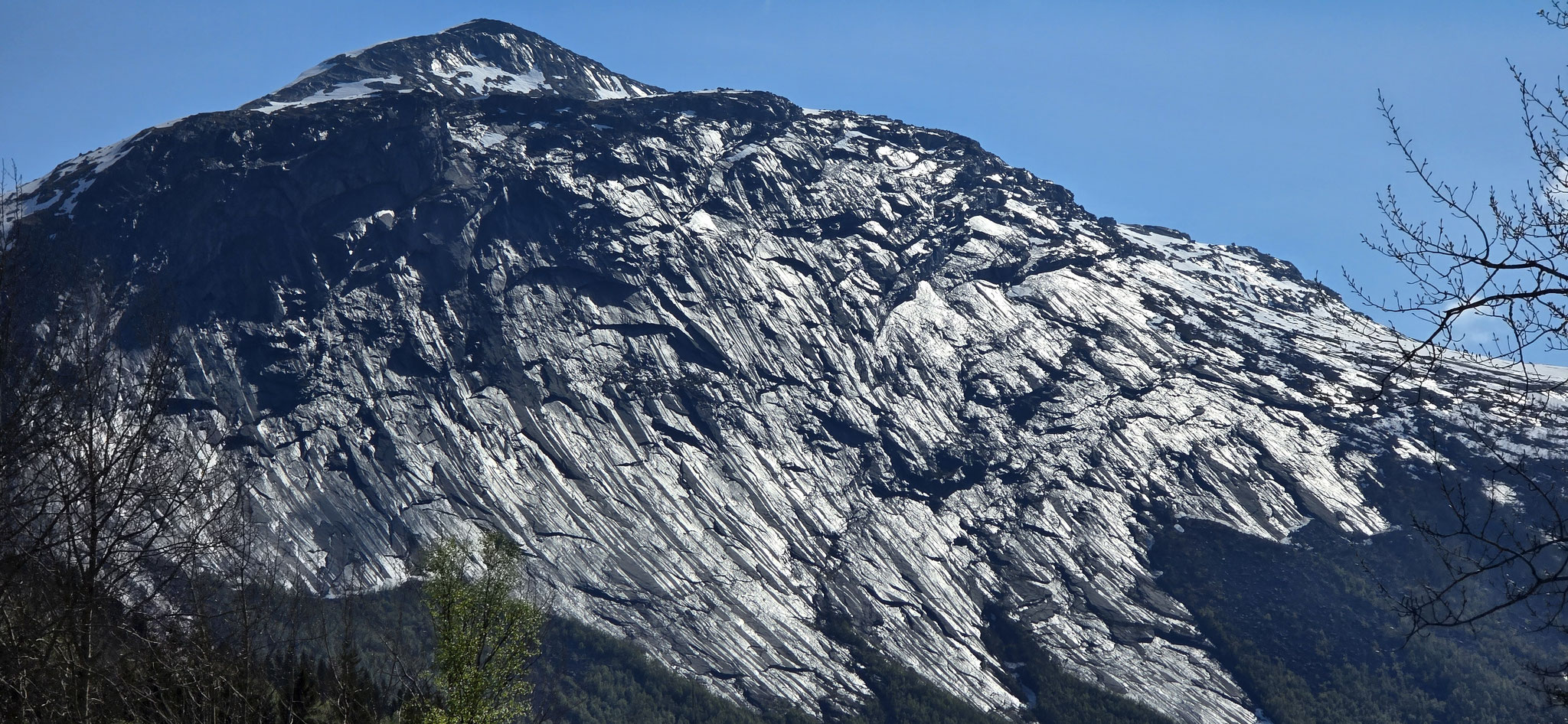 ...Tagesstrecke aber die Aussicht...