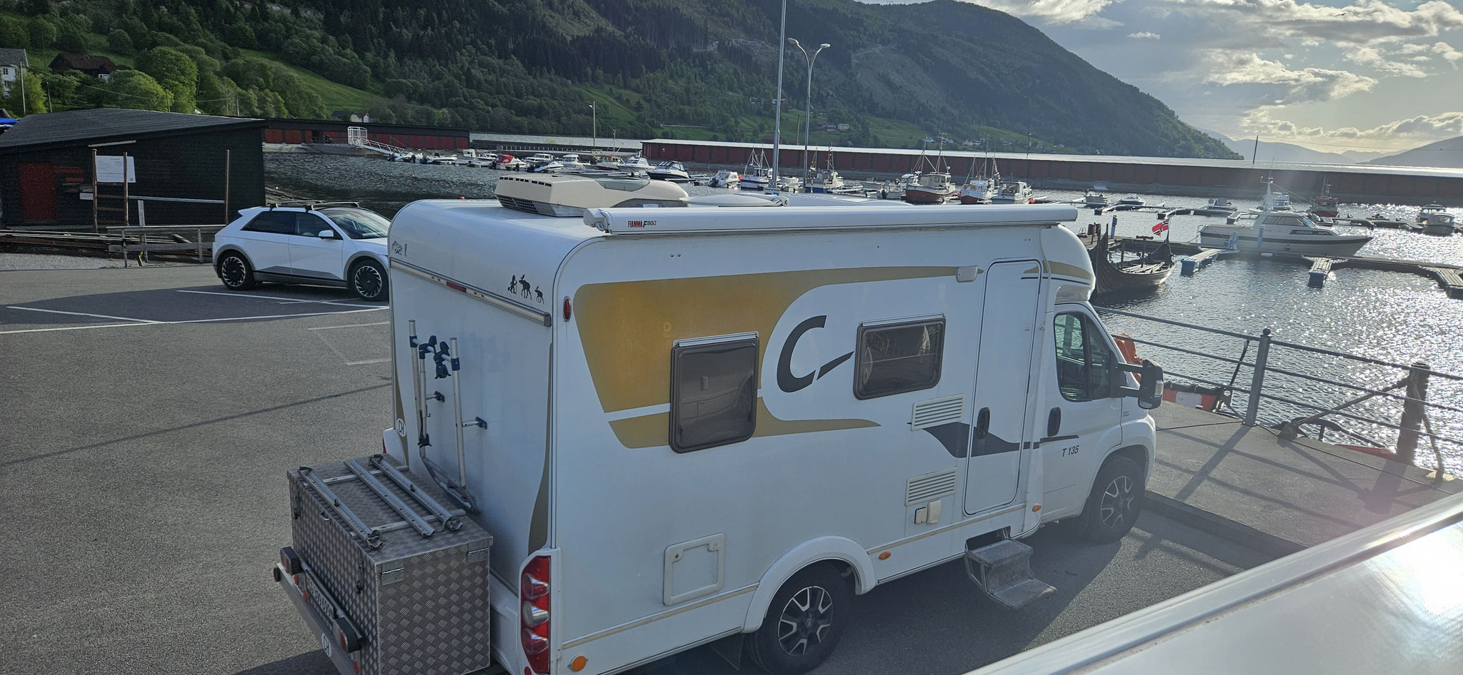 Auch die Carado-Crew steht gut