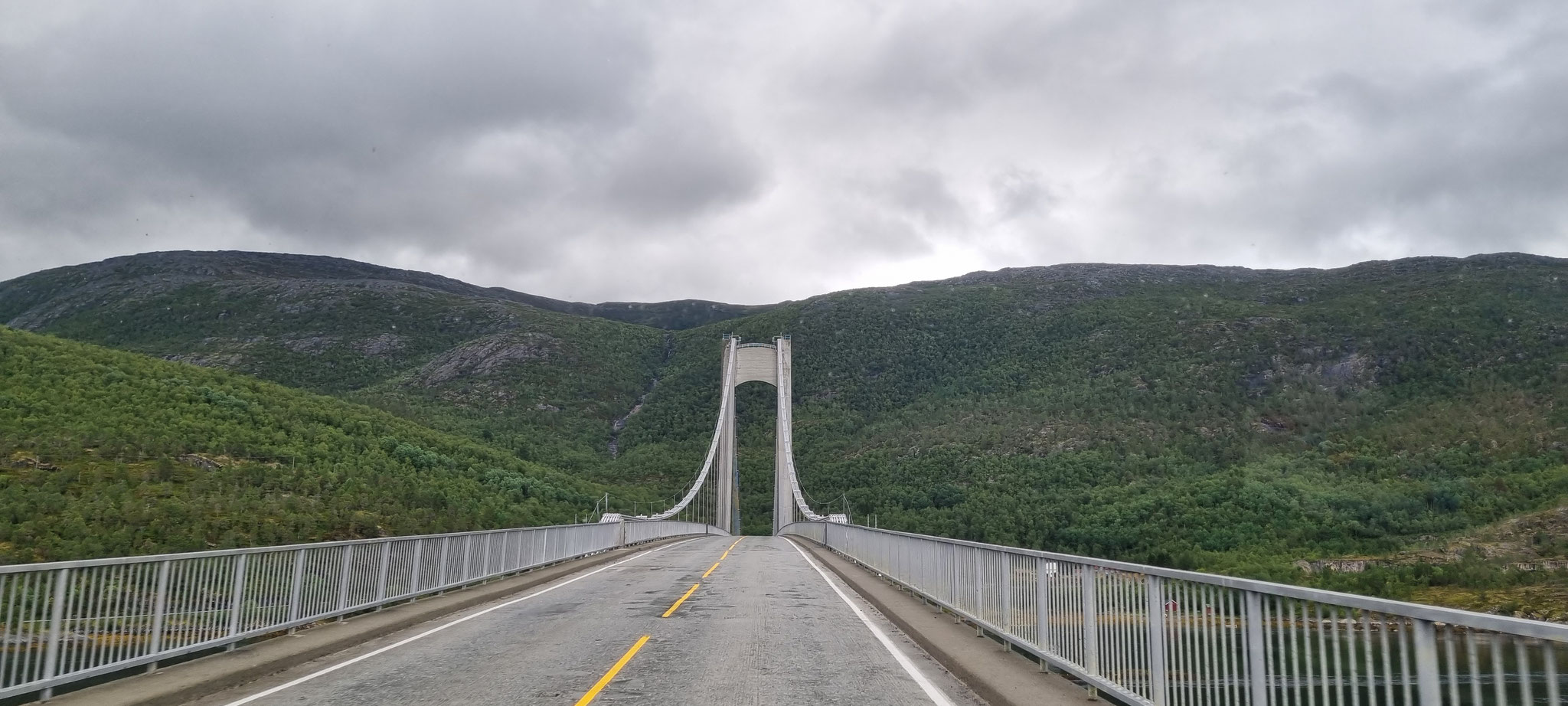 Die erste Brücke vor Narvik