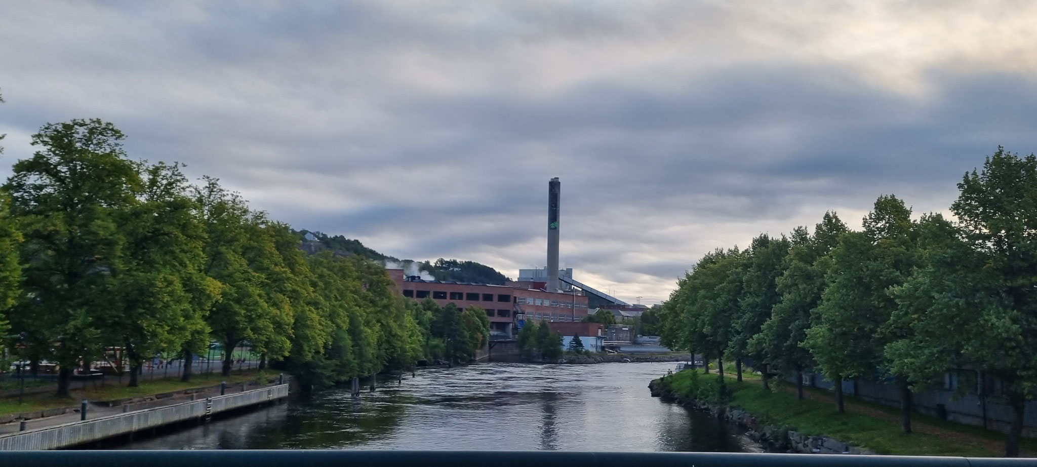 Durchfahrt durch Halden