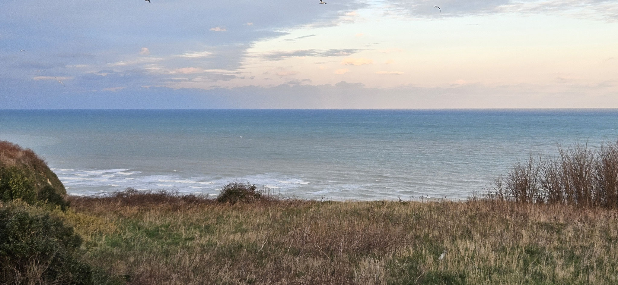 Wir sind kurz vor Dieppe...