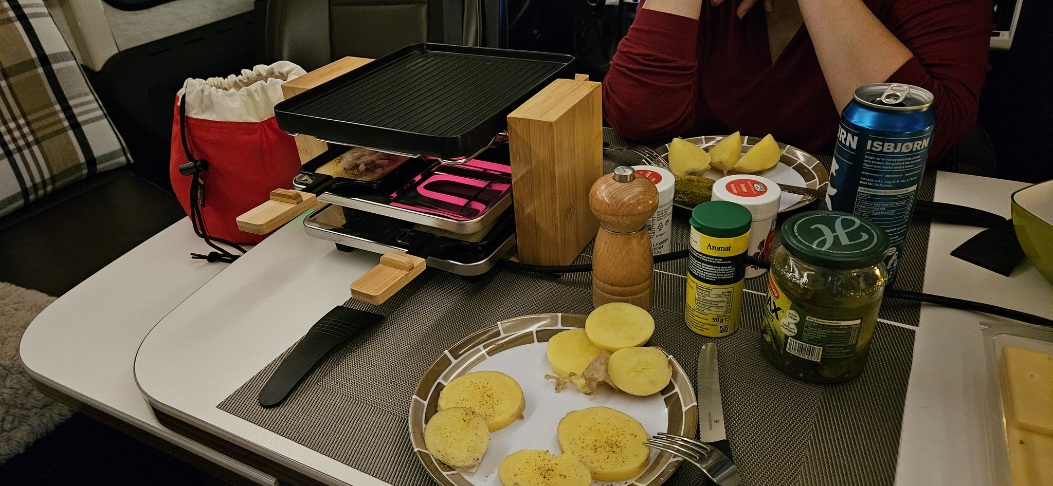 So geht WoMo-Raclette!