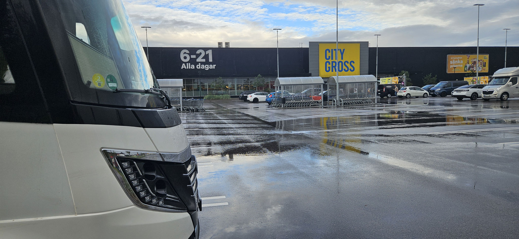 ...und schon stehen wir beim City Gross