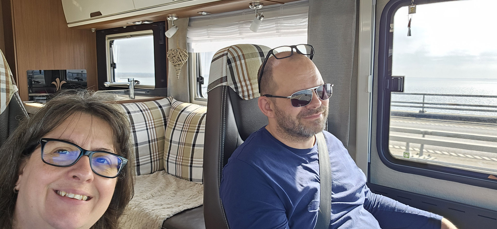 Trotzdem ist der Fahrer hoch konsentriert