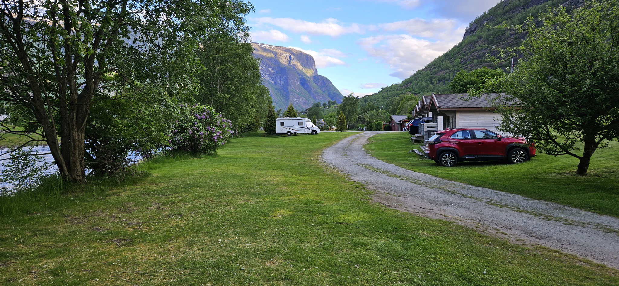 ...und Daniel über den Campingplatz