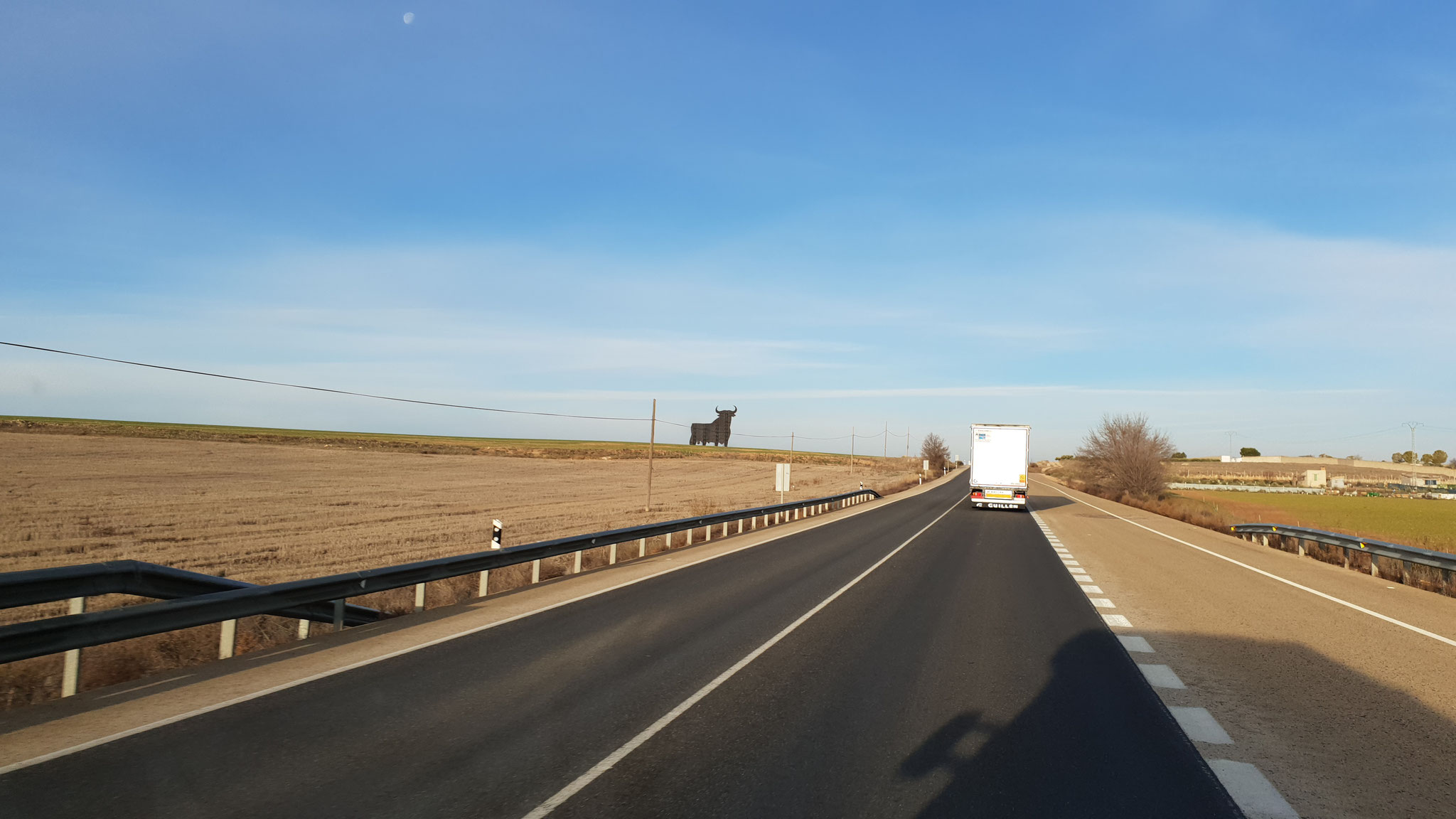 Heute fahren wir nach Madrid...