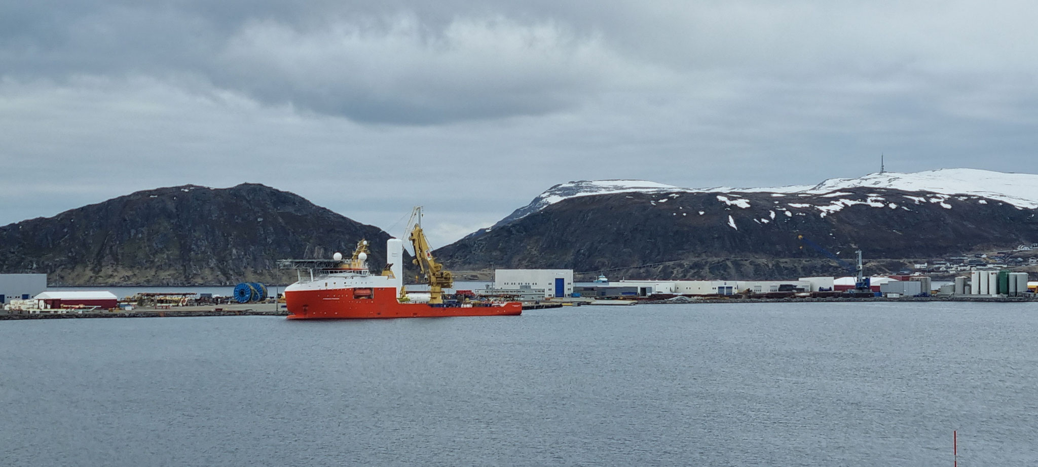 Der grosse Hafen von Hammerfest