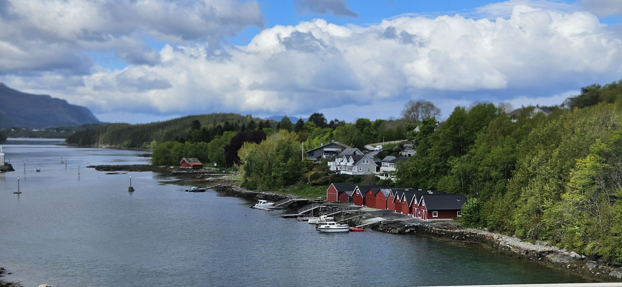 Typische Farben in Norwegen