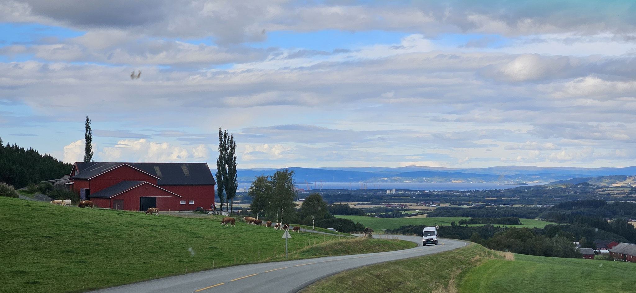 Fahrt nach Verdal...
