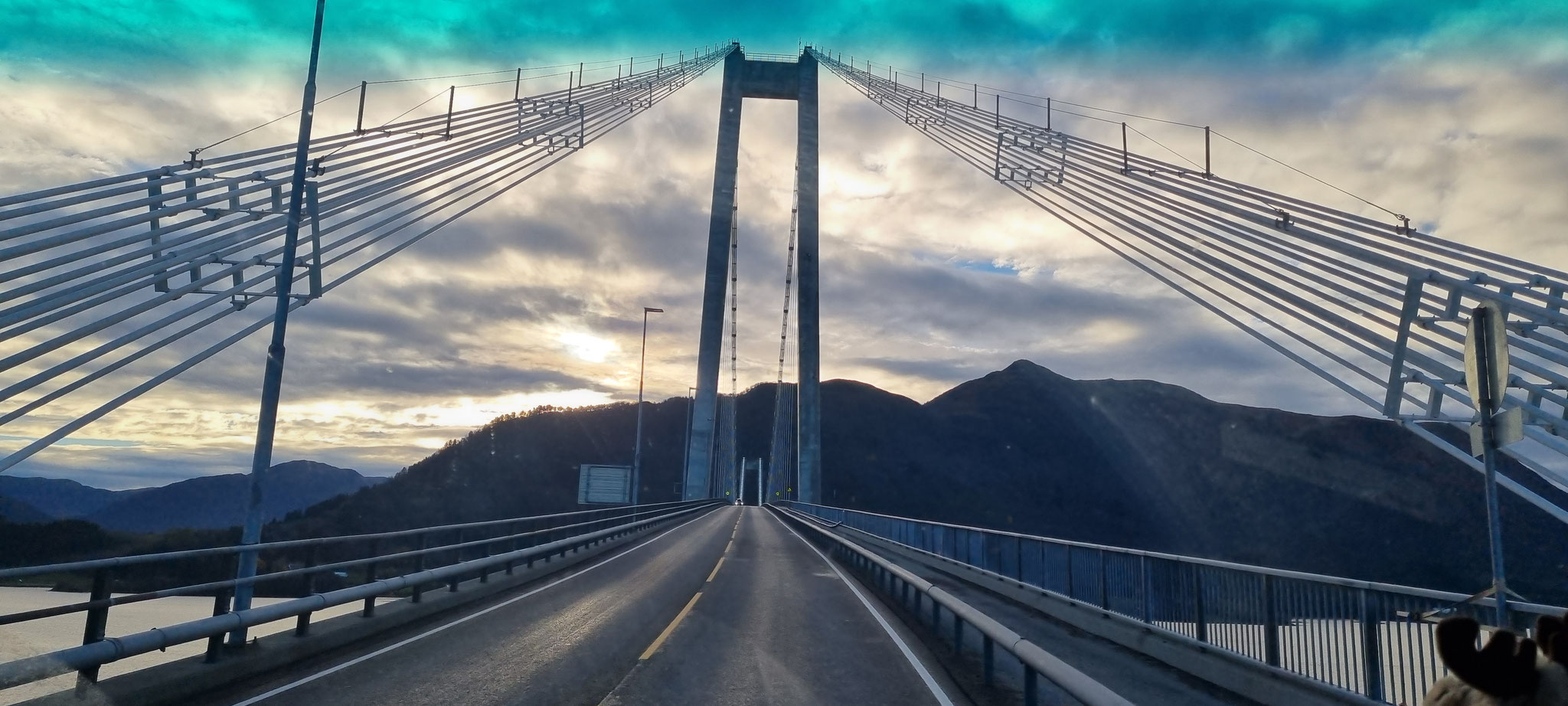 Wieder einmal Daniela's berüchtigte Brücke