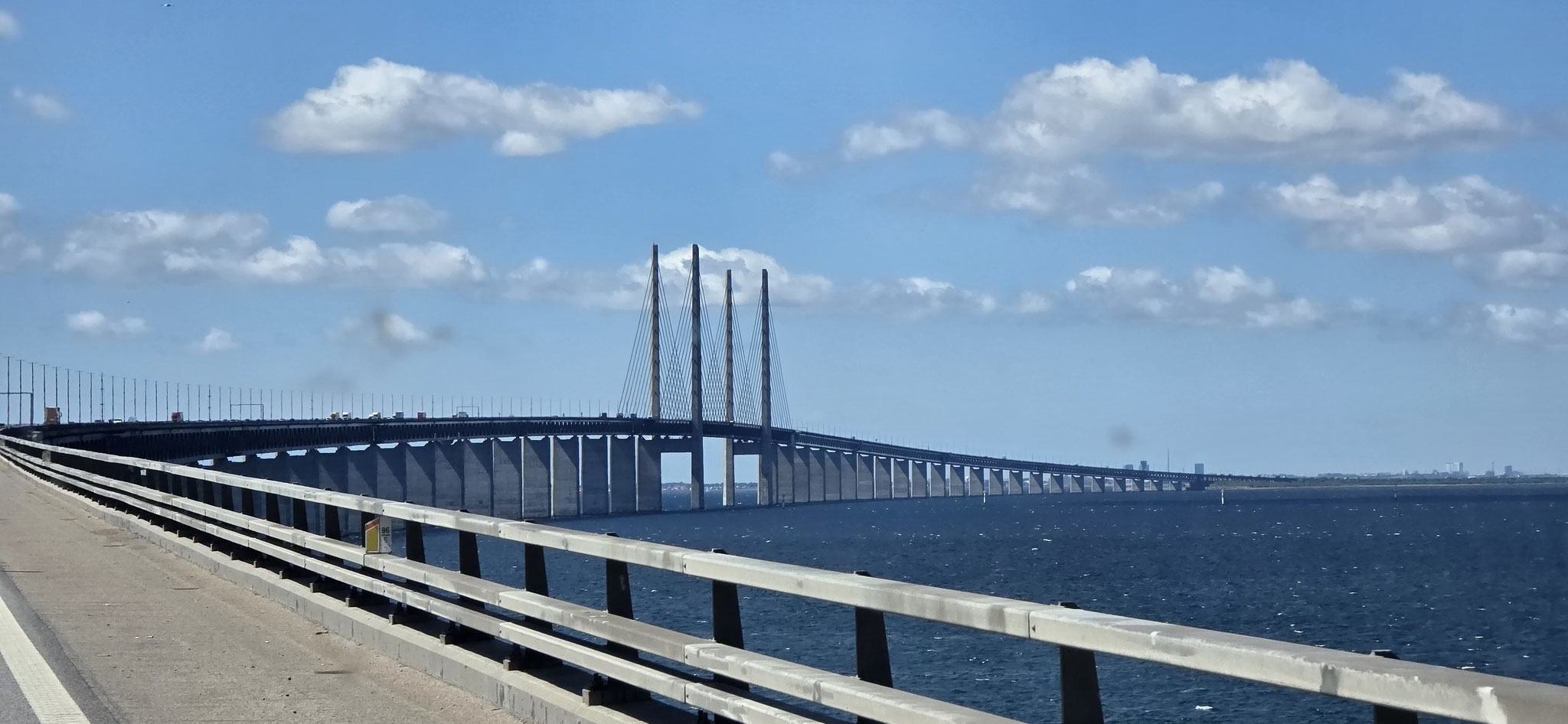 ...Øresundbrücke nach Dänemark