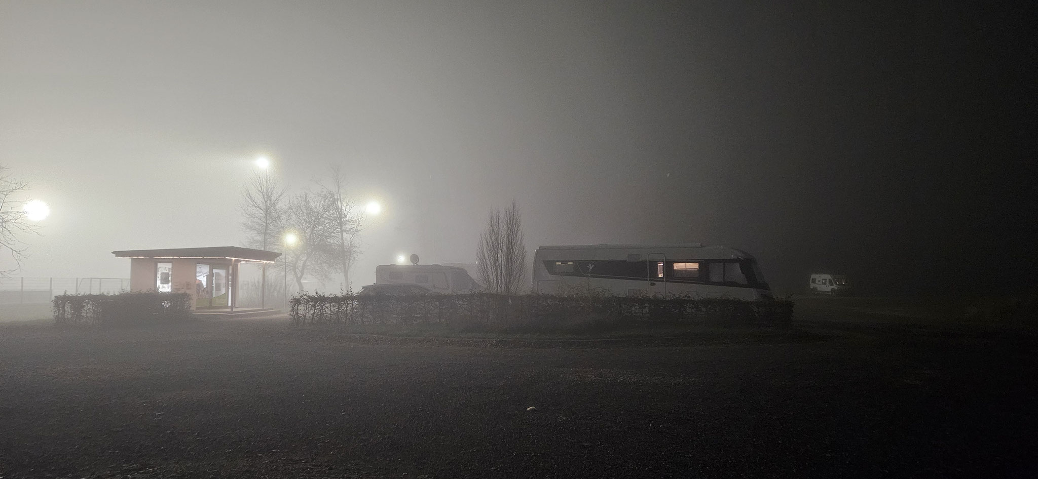 Am Abend wird der Nebel...