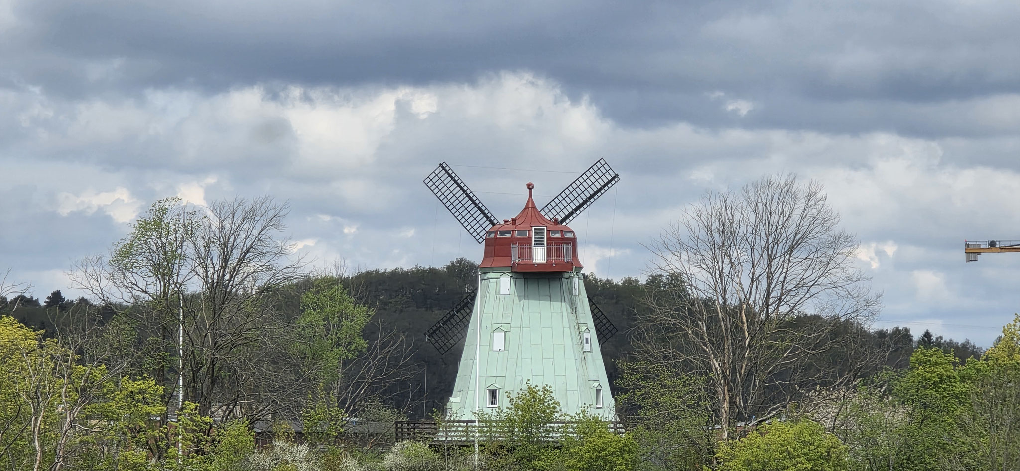...und die Windmühle
