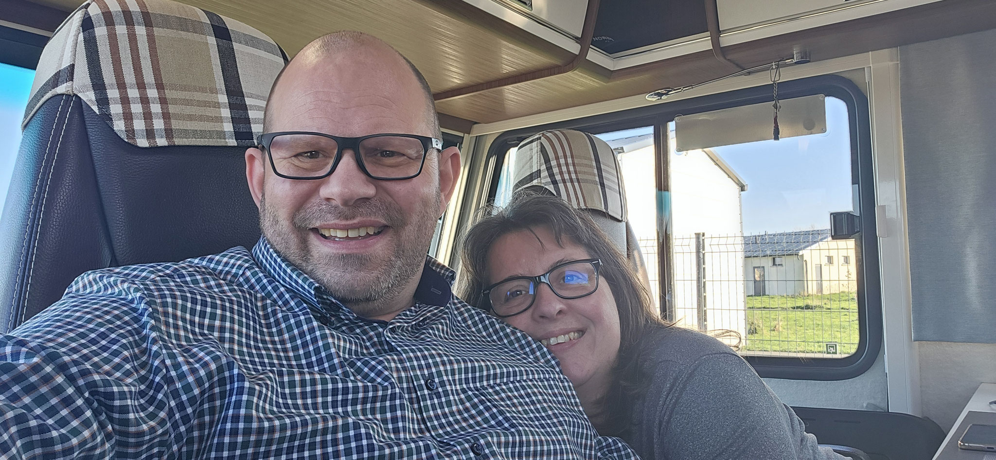 Wir sind im Urlaub angekommen