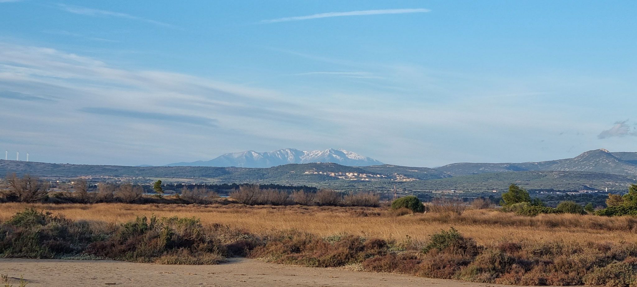 Schneebedeckte Berge...