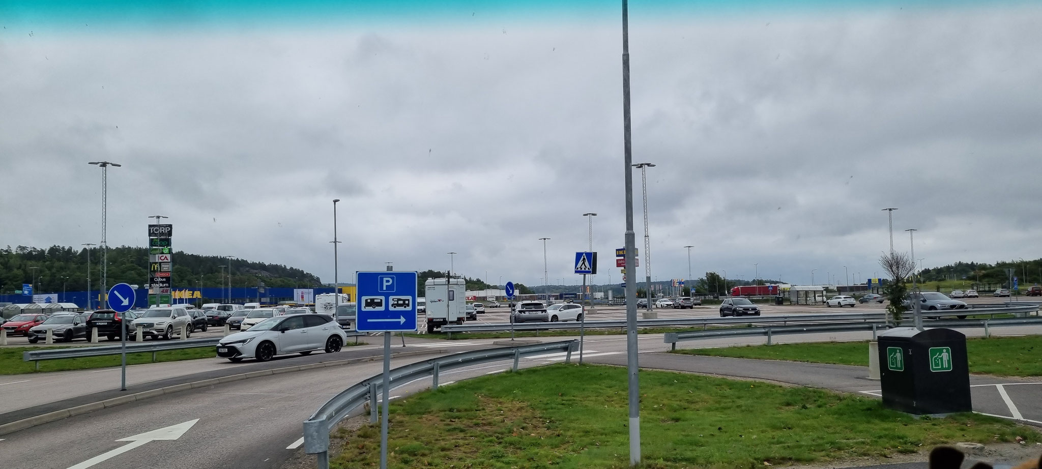 Warum ist es so schwer, das WoMo auf dem WoMo-PP zu parkieren?