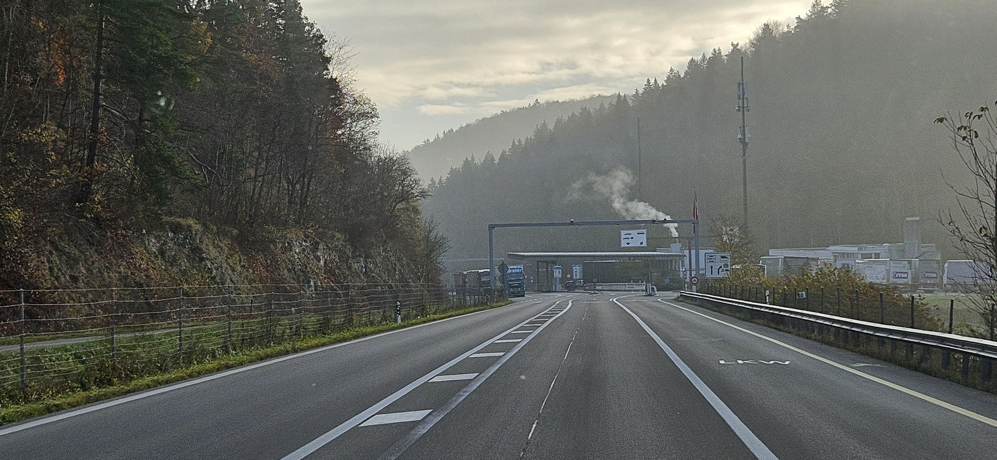...und schon sind wir in der Schweiz