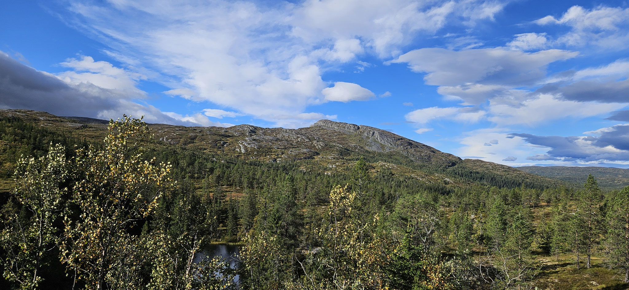 ...fast ohne Häuser oder Dörfer
