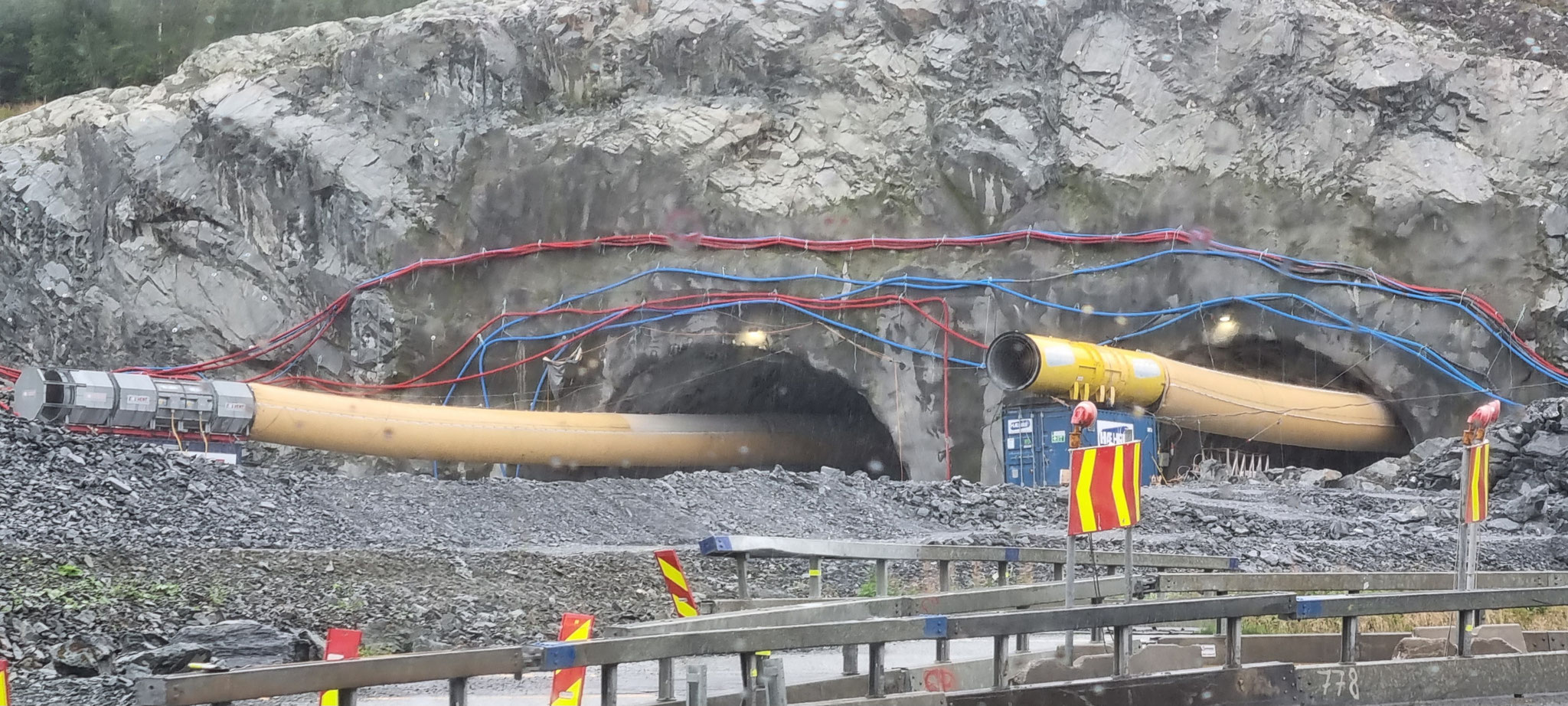 Tunnelbau mit Grossbelüftung