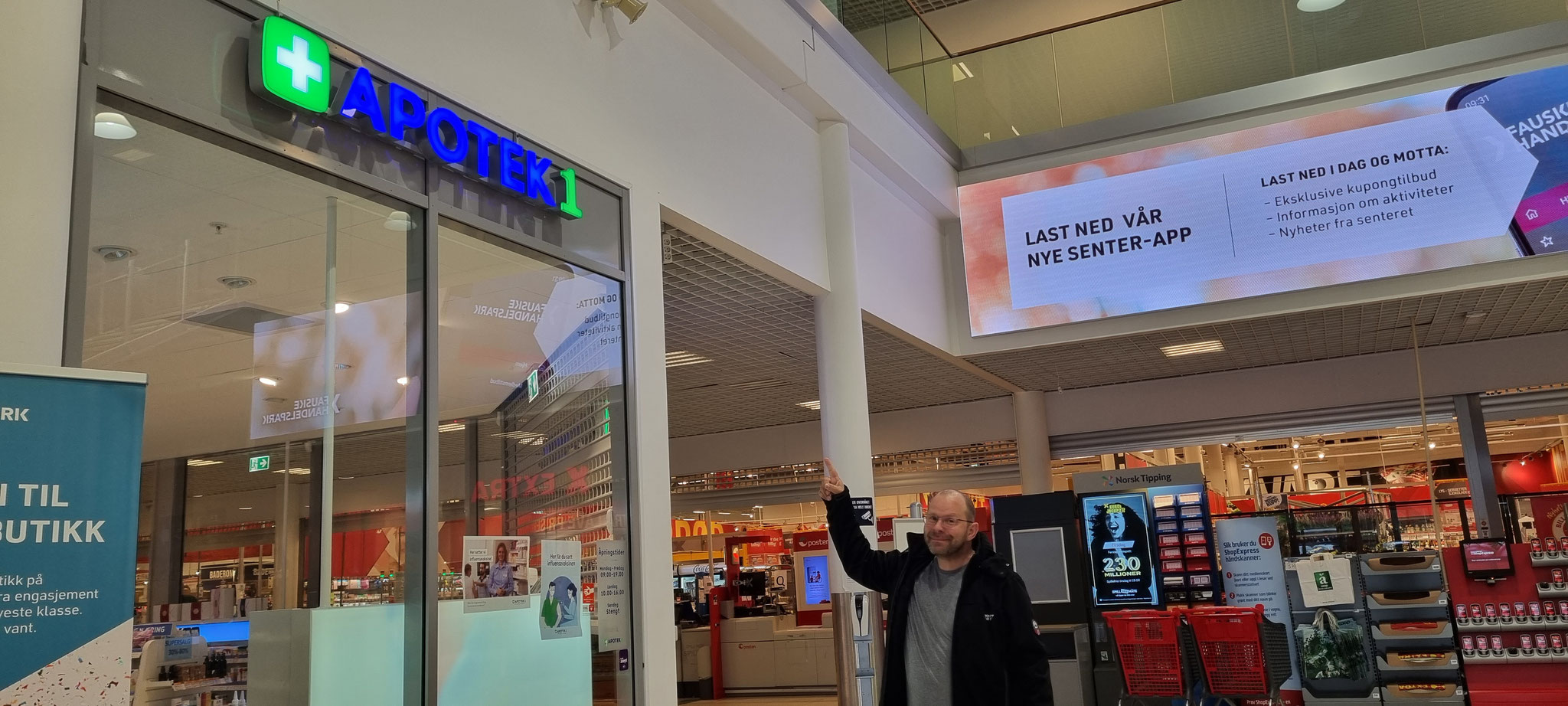 Apotek 1 - die Werbung hören wir immer im Internetradio NRJ Norge zuhause