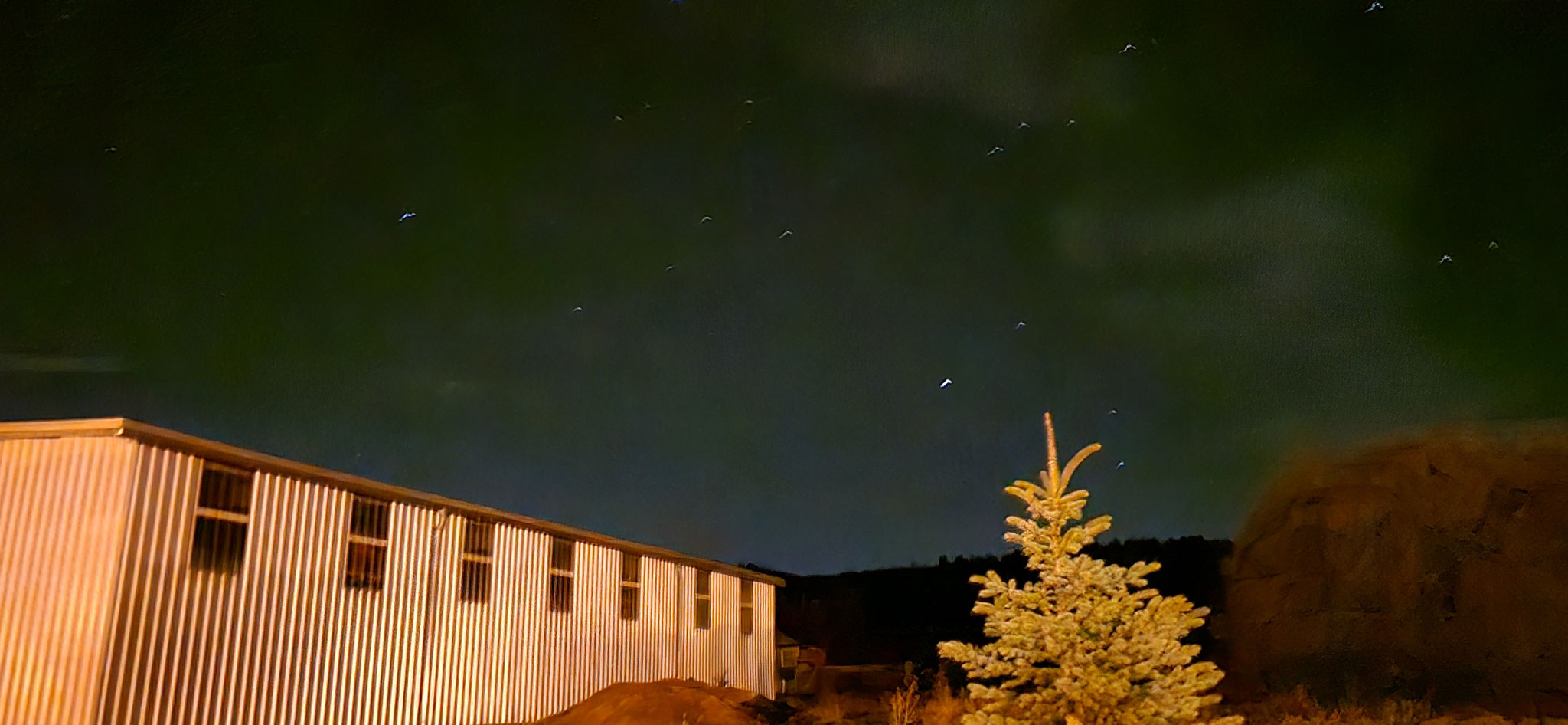 ...und das mit Sternenhimmel