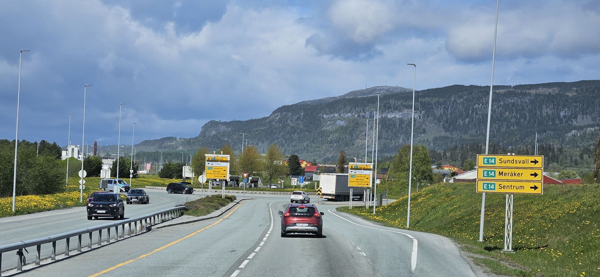 Weiter Richtung Stjørdal