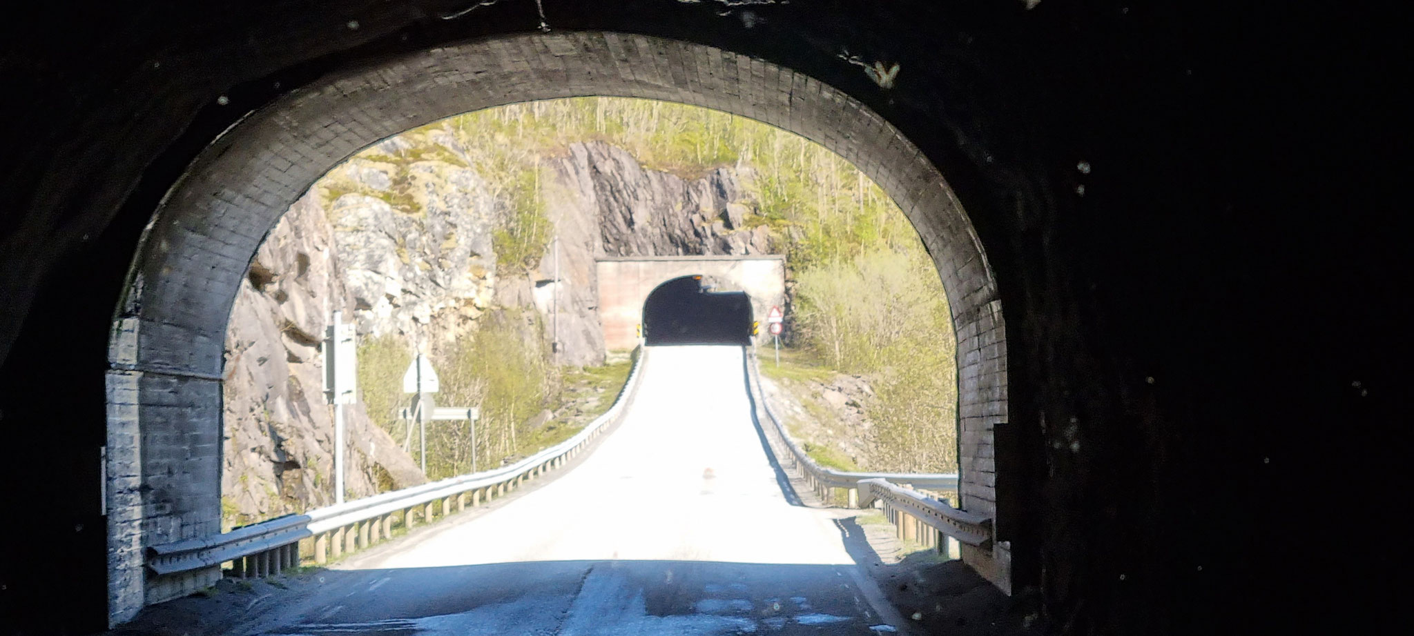 ...nach jedem Tunnel wieder Sonnenschein...