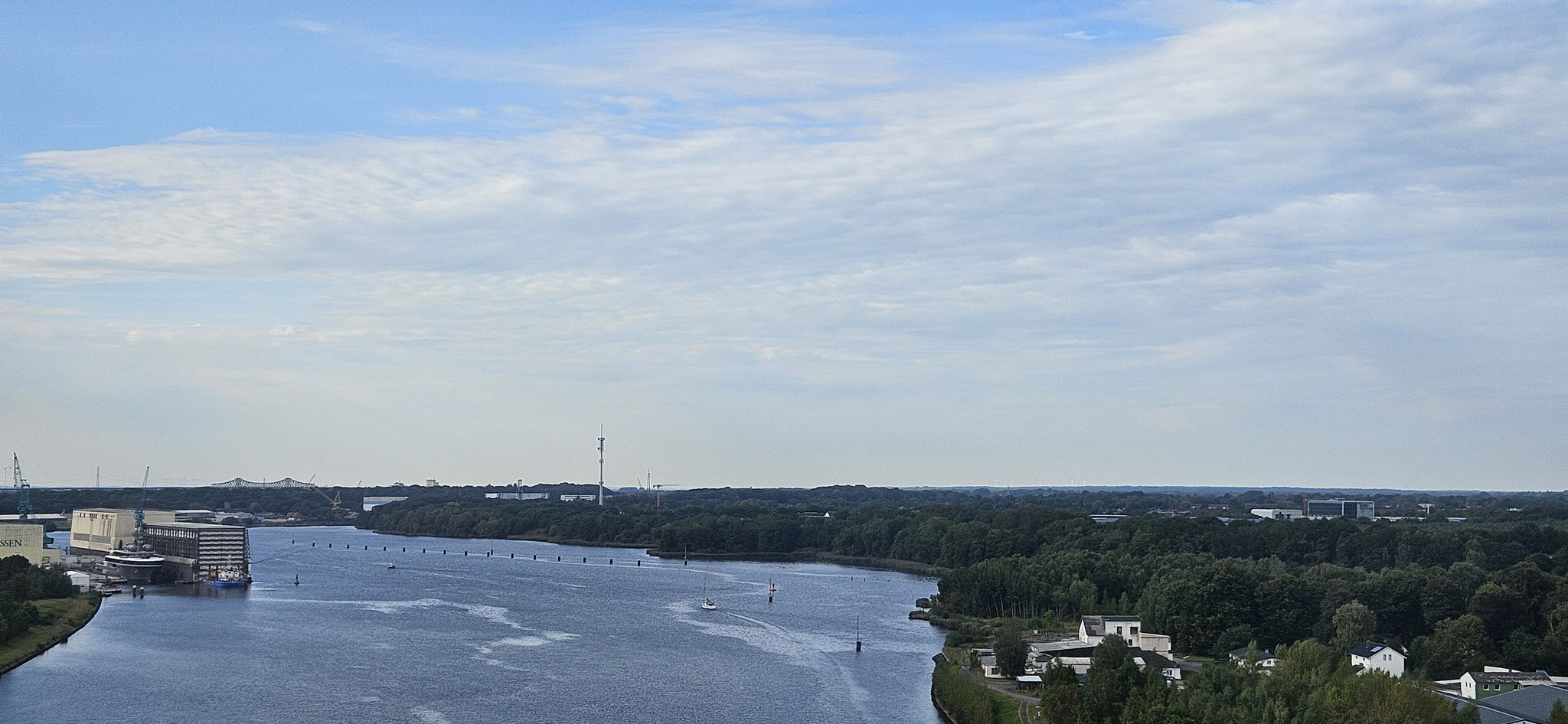 ...geht es weiter über den NO-Kanal