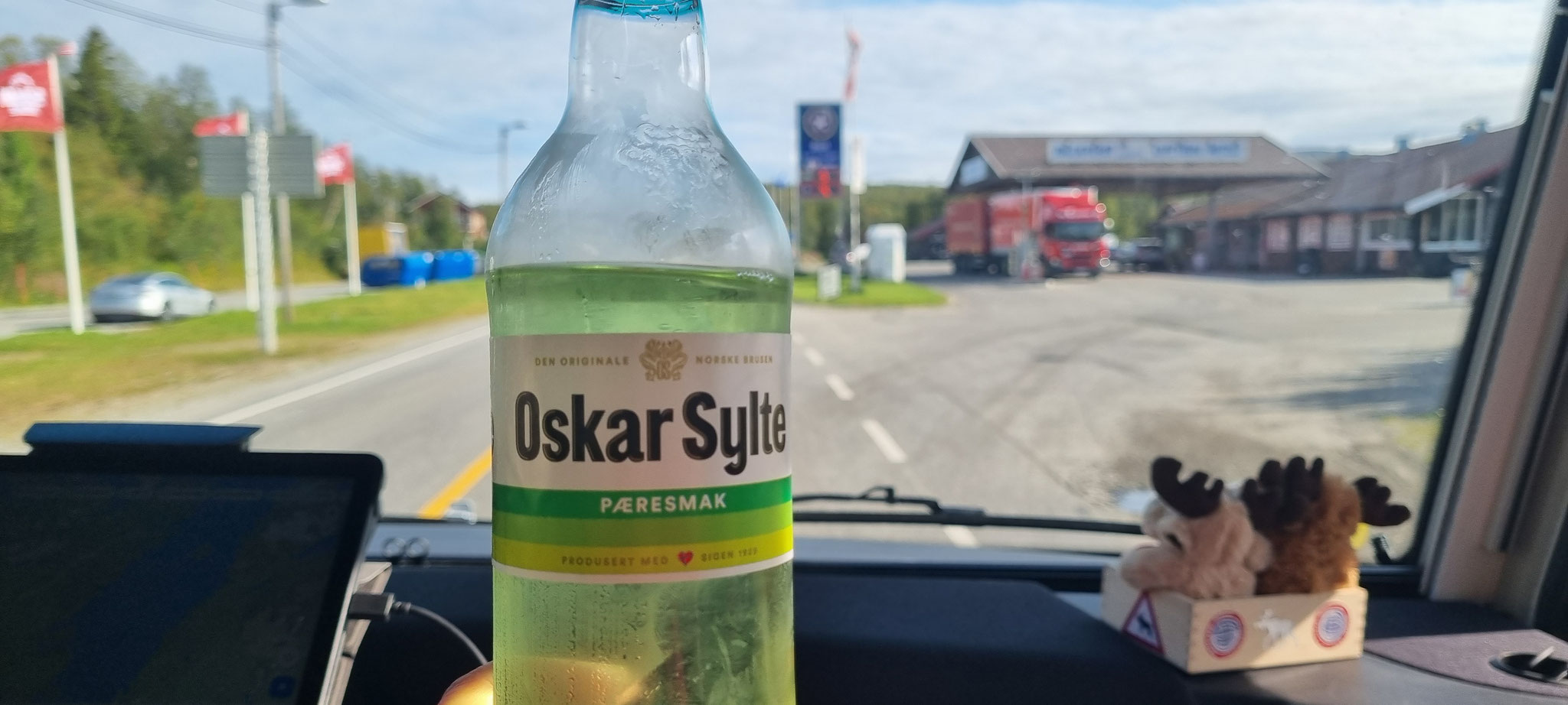 Eine Oskar Sylte Brus auf den Start ans Nordkapp