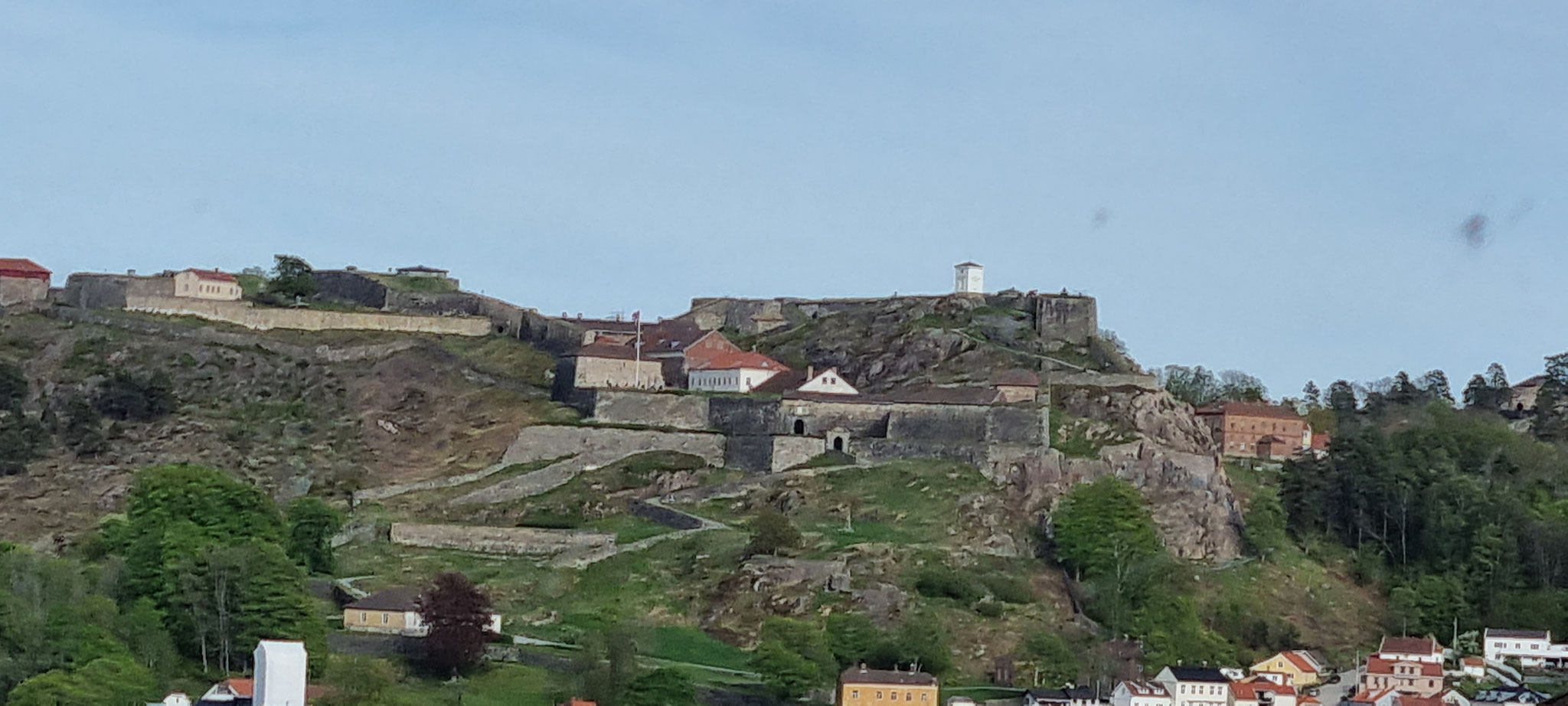 Die Festung Fredriksten in Halden