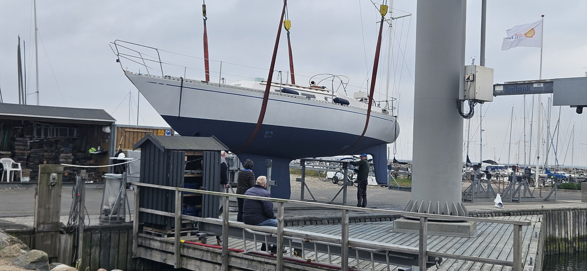 Fliegende yacht