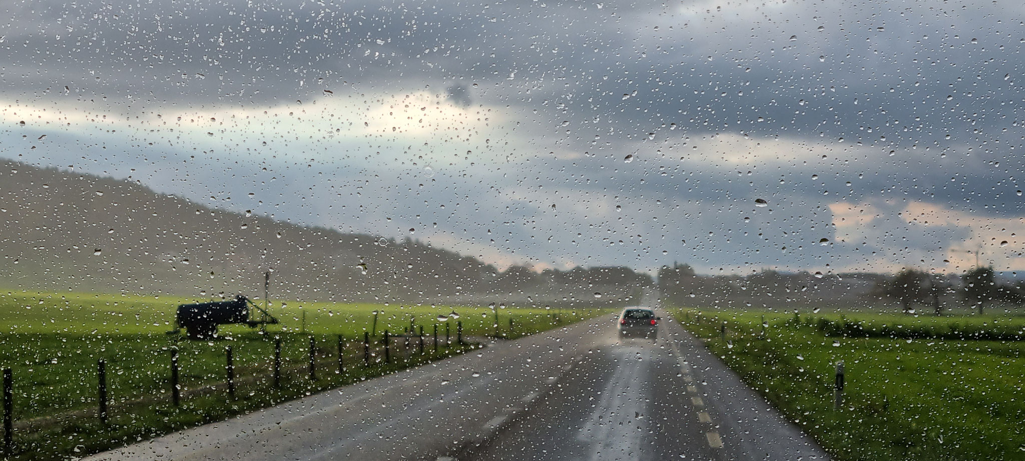 Wie in Norwegen - Regen und Sonnenschein in einem