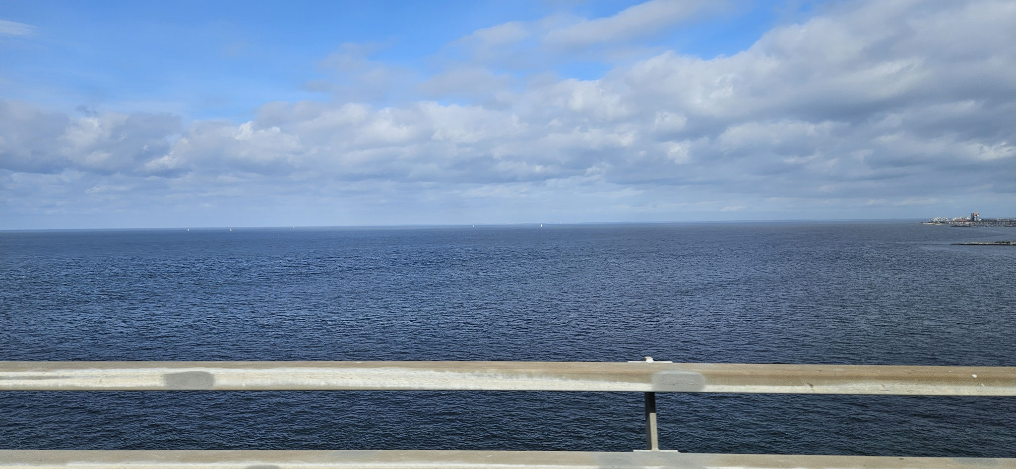 Wir kommen zur Øresundbrücke...