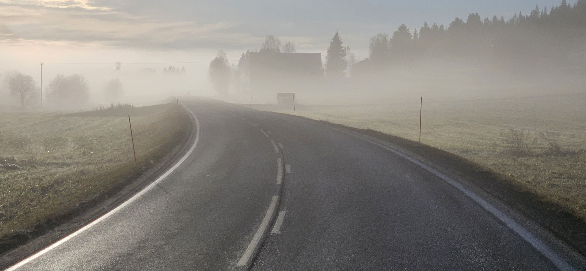 ...und wieder ein in den Nebel