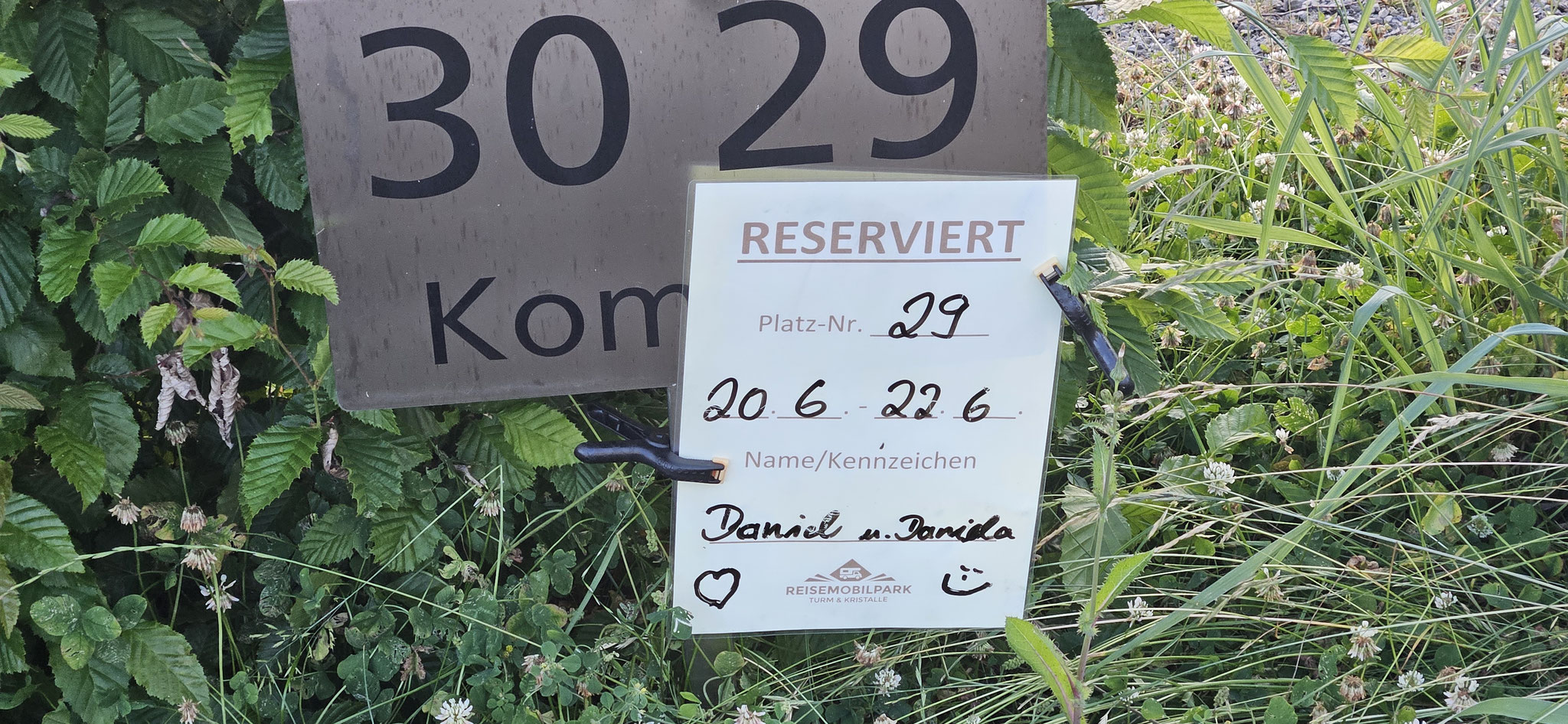 Wir scheinen willkommen zu sein :)