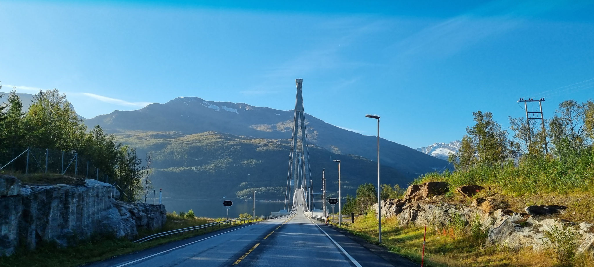 Über die neue Brücke nach Narvik