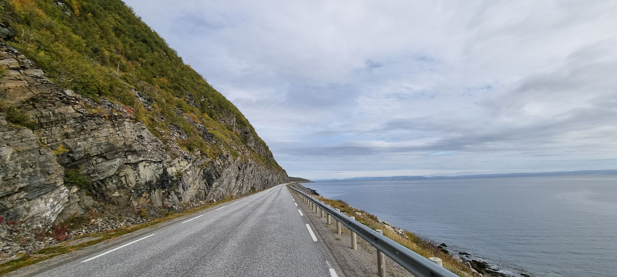 Auf dem Weg ans Nordkapp