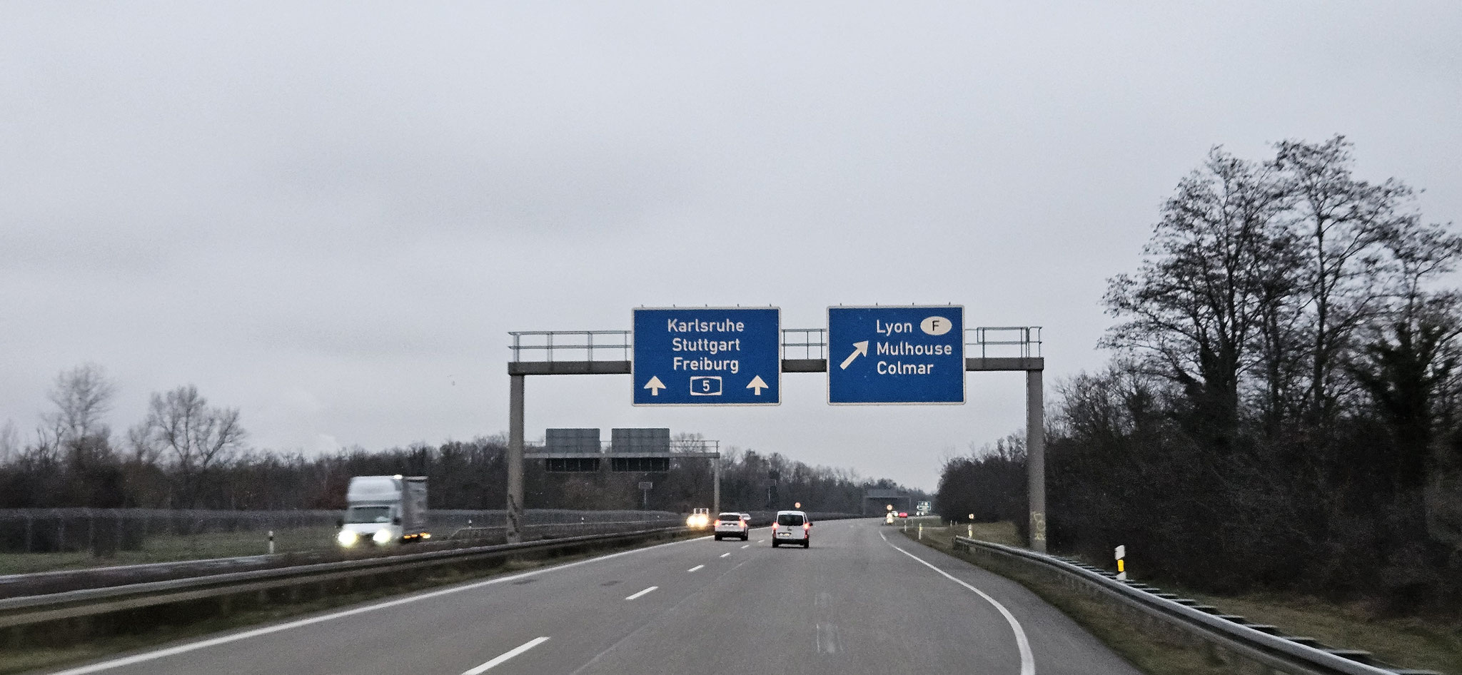 Frankreich voraus...