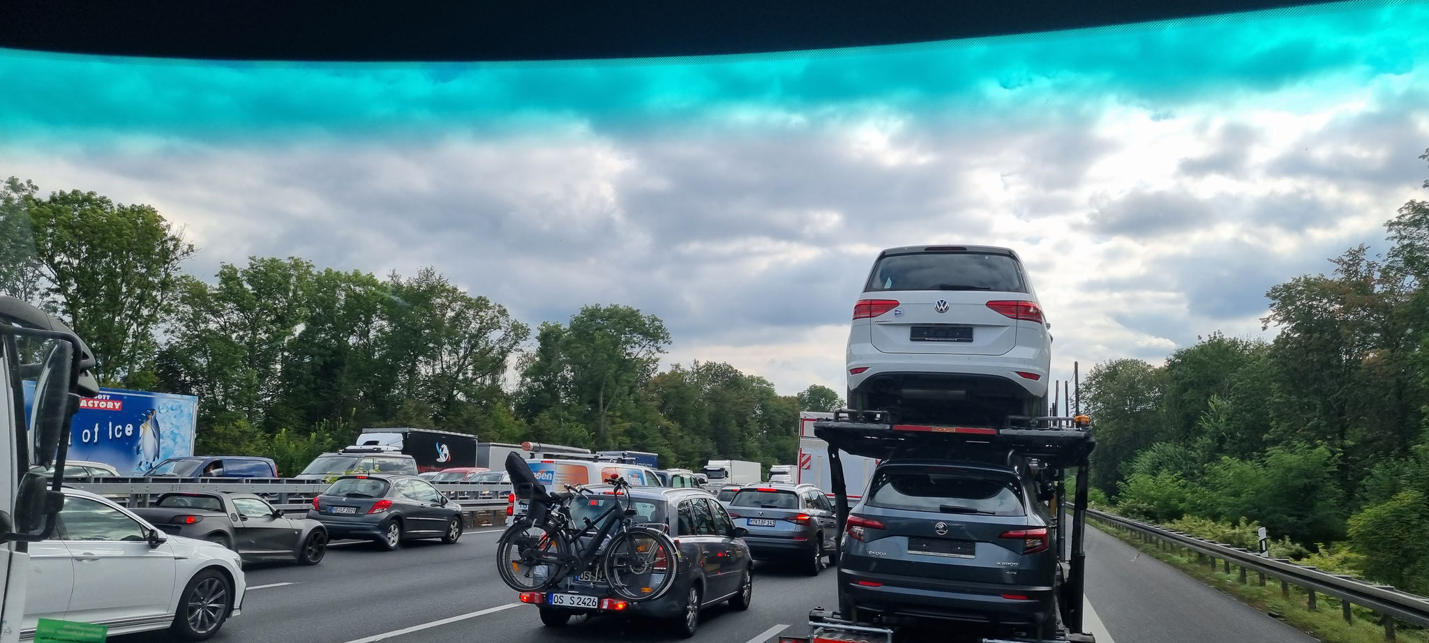 Staufahren...