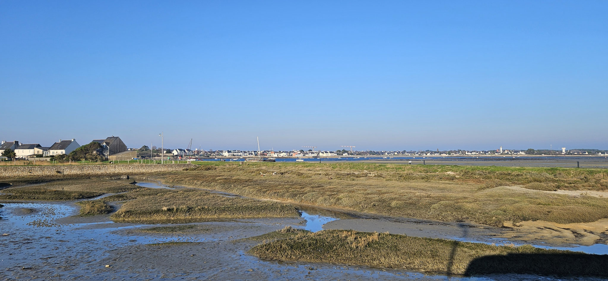 Links und Rechts Wasser