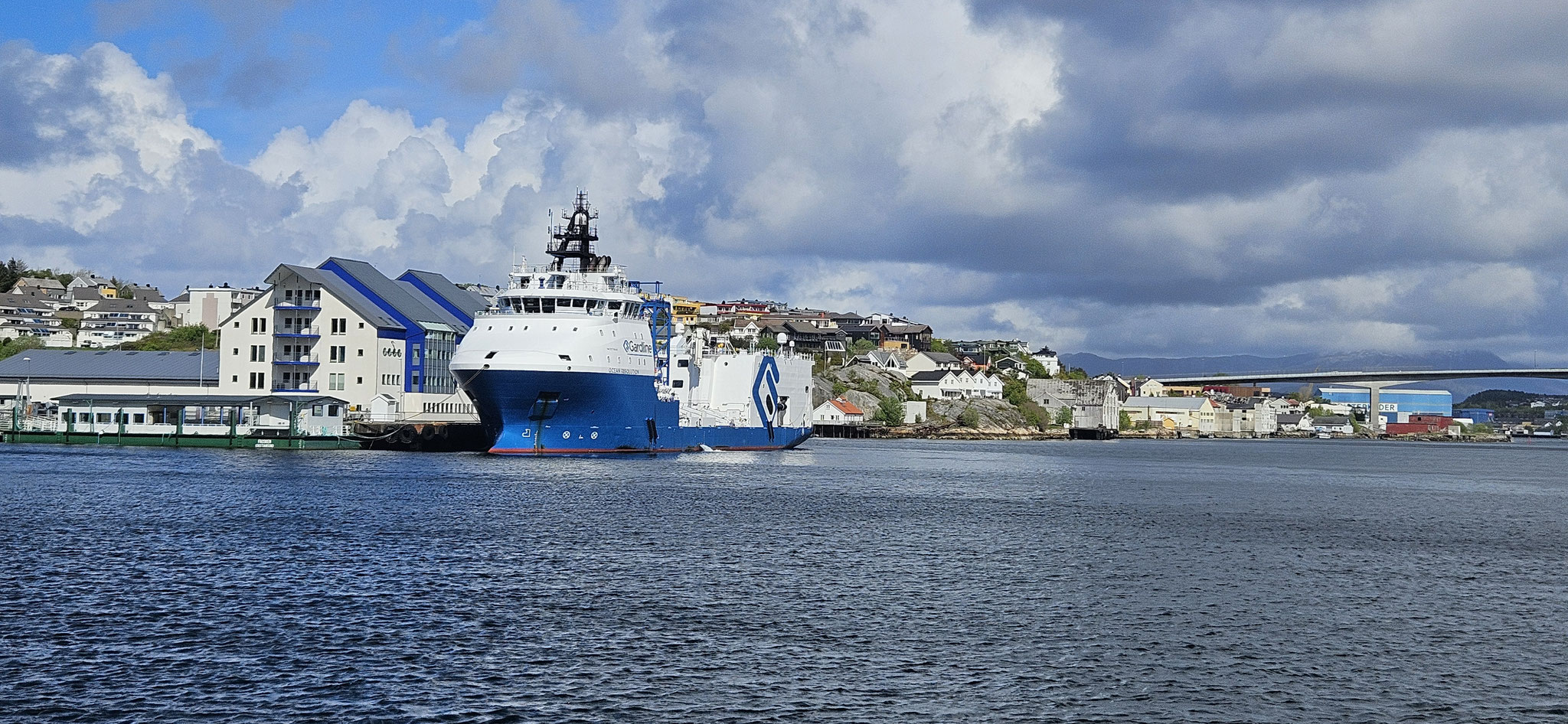 ...von Kristiansund zu sehen