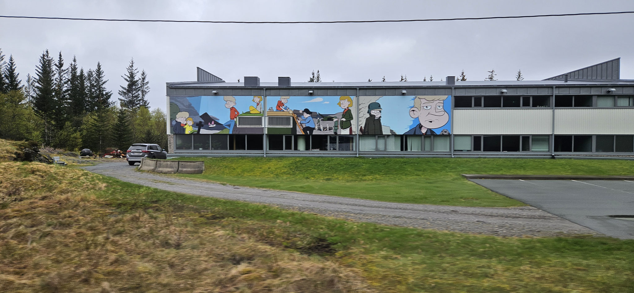 Oft sehen wir Museen am Strassenrand